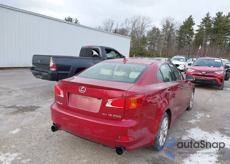 2009 Lexus Is 250 z USA, uszkodzony, nr VIN JTHCK262295030207